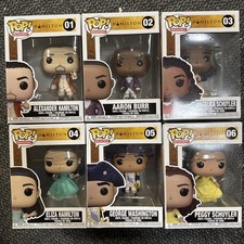 Funko Pop Hamilton Set Of 6 Broadway Burr Schuyler Sisters Washington