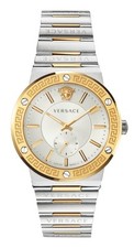 Versace Watch Greca Logo VEVI00320 Steel Gold 41mm Swiss Quartz WR