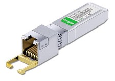 SFP to RJ45, 1.25G/2.5G/5G/10G-T Copper Transceiver Module, 10Gbase-T SFP , Com