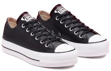 Converse Chuck Taylor All Star Lift Sneaker Size 5-9 Black White New 561681C