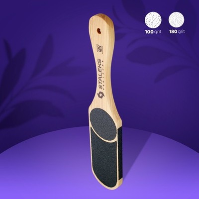 Staleks ABC 10/1   Profi Holz-Fußfeile 100/180 Grit, doppelseitig, Pediküre
