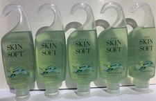 Avon Skin So Soft Original Scent Moisturizing Shower Gel 5 oz. PACK OF 5 BOTTLES