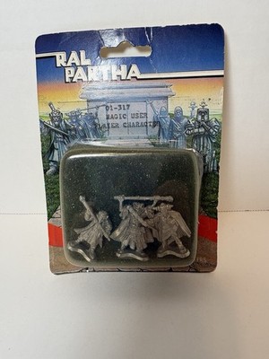 Ral Partha 01-317 Magic User Player Character blister pack, Unopened.      (A)