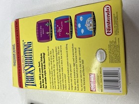 Nintendo NES Barker Bill's Trick Shooting Original Box  And Cartridge No inserts