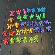 Monster In My Pocket Lot Of 35 series 2 Series 1 Matchbox pink neon purple