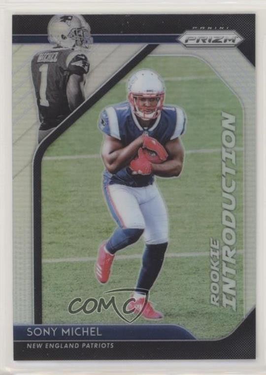 2018 Panini Prizm Rookie Introduction Sony Michel #RI-11 RC fm0