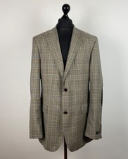 HUGO BOSS men's blazer jacket 100 schurwolle Size US44L UK106 EU106