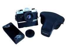 Appareil Photo Fujica AZ-1 + Objectif Helios 44-2 + Auto Winder Fujica + Housse