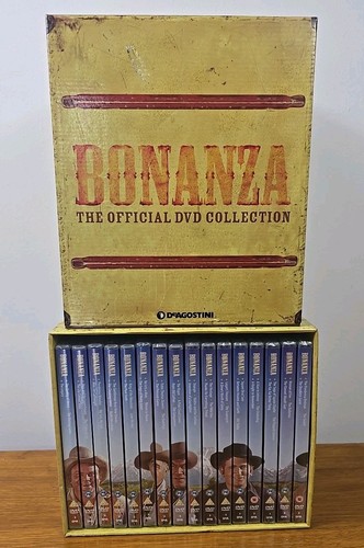 Bonanza Official DVD Collection x 16 dvds Series 5 & 6 DEAGOSTINI