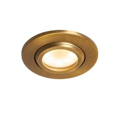 Litecraft Marlowe Fire Rated Tiltable Round IP65 Recessed Downlights - 7 Colours