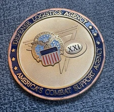 Defense Logistics Agency America’s Combat Support Agency DOD CDM Challenge Coin