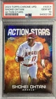 2023 Topps Chrome Update Series - Action Stars Shohei Ohtani #ASC-4 PSA 10
