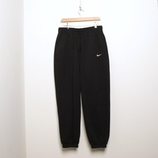 NIKE Phoenix Fleece Oversized Joggers Women's Black SIZE M