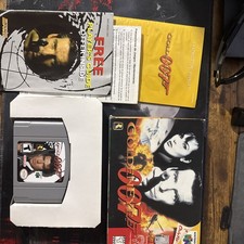 GoldenEye 007 (Nintendo 64, 1997) CIB 100% Complete In Box Authentic - Tested
