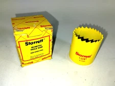 Starrett 1-5/8" (41mm) Hole Saw Blade NEW HSS  USA