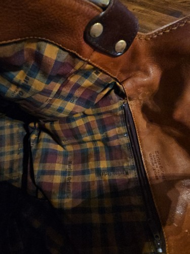 Marino Orlandi braune 100% Leder italienische Hobo Handtasche Italy - Bild 8 von 18