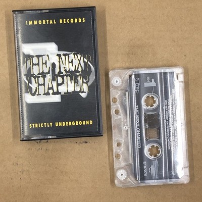 IMMORTAL RECORDS Cassette Tape Rap Hip Hop THE NEXT CHAPTER STRICTLY UNDERGROUND