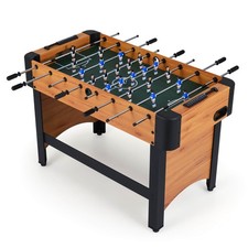 47  Competition Full Size Soccer Game Table w/22 Players, 2 Balls, Slide Scorers