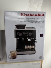KitchenAid Semi-Automatic Espresso Machine w/ Burr Grinder 2.5L KES6551SX NEW