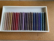 (Lot of 24) Japanese Glass Beads - mixed styl...