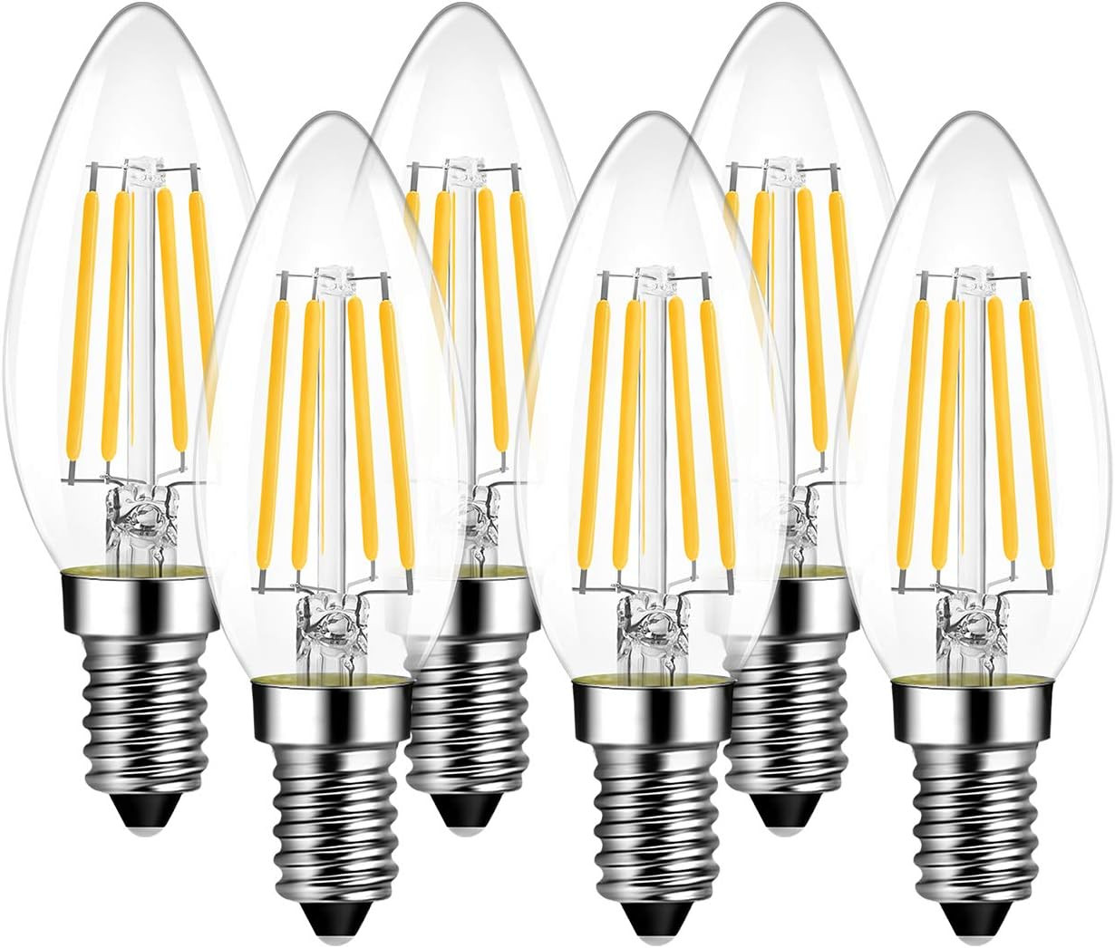 Set Lampadine E14 LED 5.5W 60W | Risparmio in Bolletta e Luce Potente 806lm