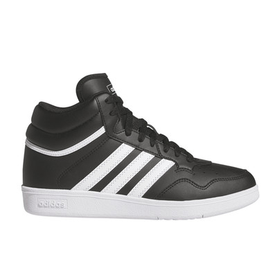 adidas Hoops 4.0 Mid Lace Up  Womens Black Sneakers Casual Shoes JI3464