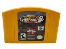 Tony Hawk’s Pro Skater 2 Nintendo 64 N64 Authentic Yellow Cartridge Game