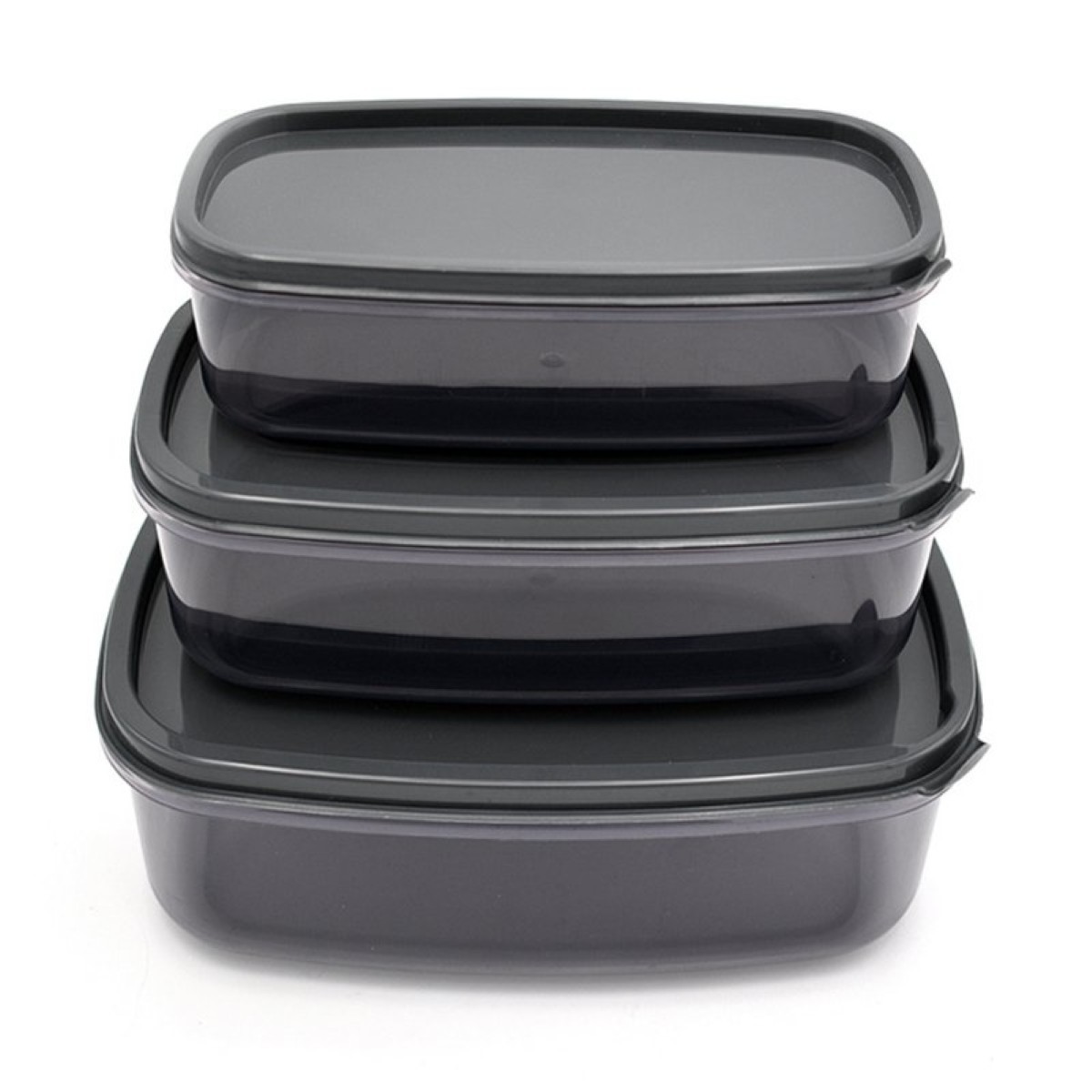 Набор для хранения чемоданов 3er-Set 1350 2000 3150 ml mit Deckel - Anthrazit 2790₽