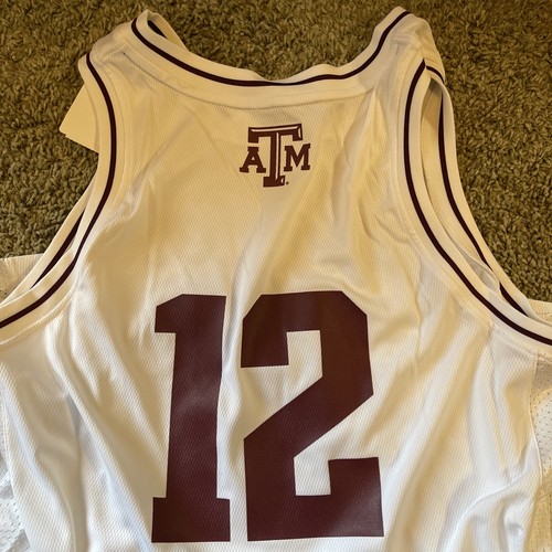 NEW Adidas Texas A&M Aggies Swingman Basketball Jersey Men's $90 NCAA LARGE - Picture 13 of 14