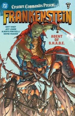 Creature Commandos Present: Frankenstein, Agent, Lemire, Lemire,=#