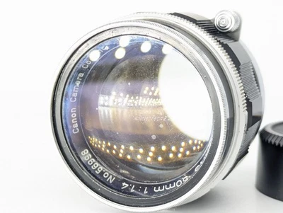 Vidéo*[Exc+++] Objectif Canon 50 mm F1,4 L39 LTM Leica Thread Screw Mount... - Photo 1/4
