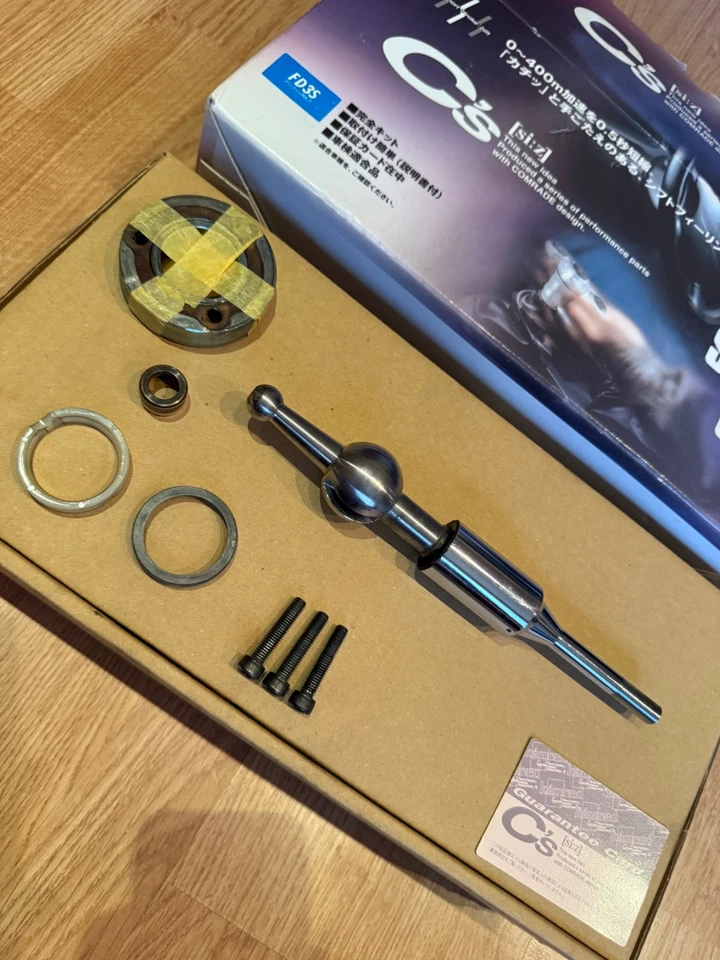 C's CS SHORT SHIFTER FOR MAZDA RX7 FD3S Rare Mazdaspeed Re Amemiya 13B 90s Knob - Image 4 of 4