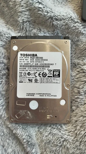 Hard Disk 500 GB 2.5" Toshiba SATA 5400RPM