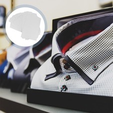 30 Pcs Hemdordner Kleidung Faltbrett Hemdenordner W&auml;schefaltbrett