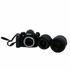 Nikon D3200 18-55mm/55-200mm Double Zoom Kit Camera S11085347