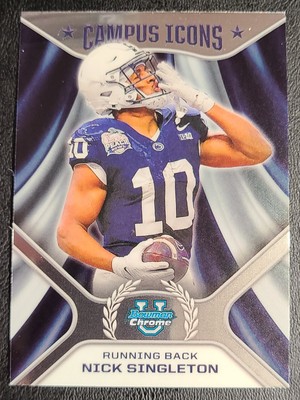 2024 Bowman University Chrome - Campus Icons Nick Singleton #CI-17