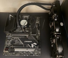 Combo MSI MPG B550 Gaming Carbon WiFi ATX AM4...