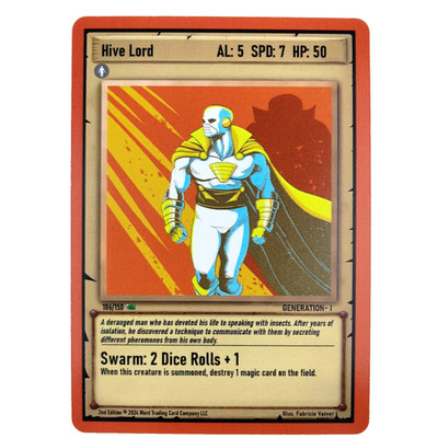 Hive Lord 106/150 Uncommon Ward Trading Card Game TCG 2nd Edition Gen 1 NM
