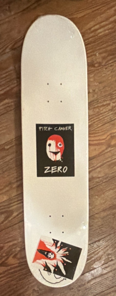 Zero Chris Cole Pitch Canker Skateboard Deck 8.25 Death Lurks