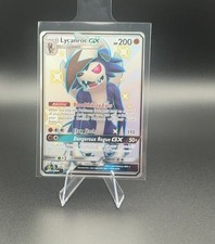 Lycanroc GX (SV66) SV66/SV94 Shiny Holo Rare Hidden Fates: Shiny Vault Pokemon on eBay