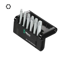 WERA 05056472001 Bit-Check 6 TX Universal 1, 6 pieces