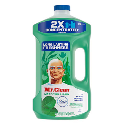 Mr Clean 2X Concentrated Multi Surface Cleaner With Febreze Meadows & Rain Scent
