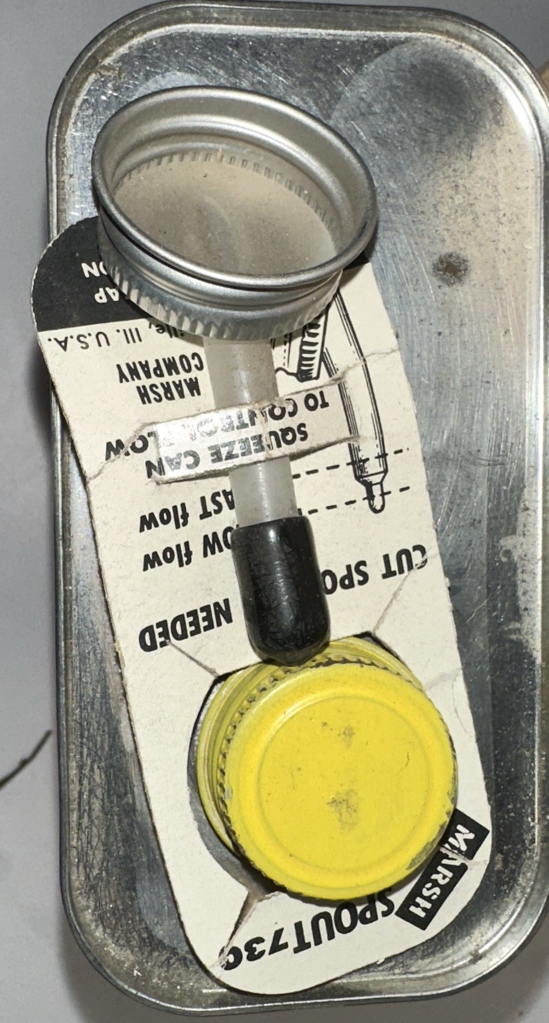 MARSH Rolmark (Black)STENCIL INK 1 Quart