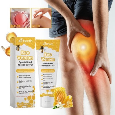 Joint Relief Gel Bee Venom Herbal Muscle Gel for Neck Shoulder Wrist Pain