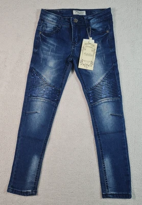 PAPILLON Jeans Mädchen, Hose, Glitzer, Pailetten