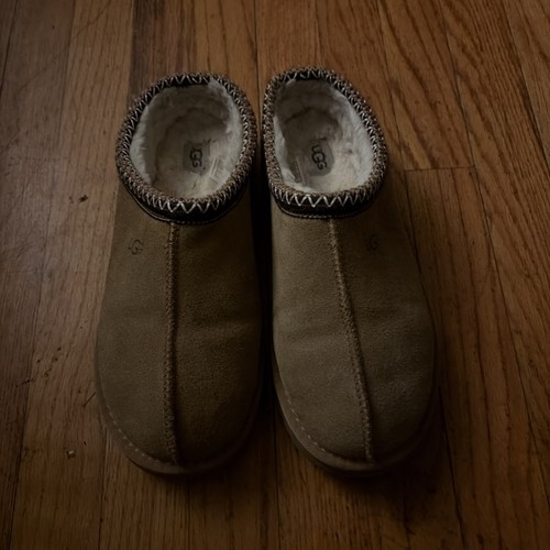 UGG Women's Tasman II Slipper Chestnut Suede Upper Sheepskin Lining Comfort Shoe