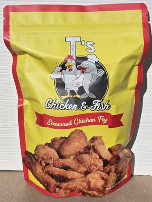 T's Chicken and Fish seasoned chicken breading