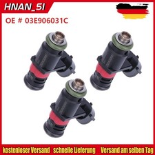 3stk 03E906031C Für VW Polo Seat Cordoba Toledo Skoda Fabia 1.2 Einspritzventil#