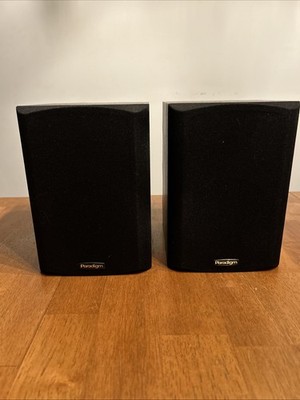 Paradigm Micro v3 Hifi Stereo Bookshelf Speakers Black - Pair of 2