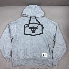 Under Armour Hoodie Mens Large Gray Project R...